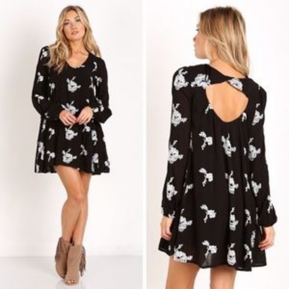 Free People Embroidered Dress